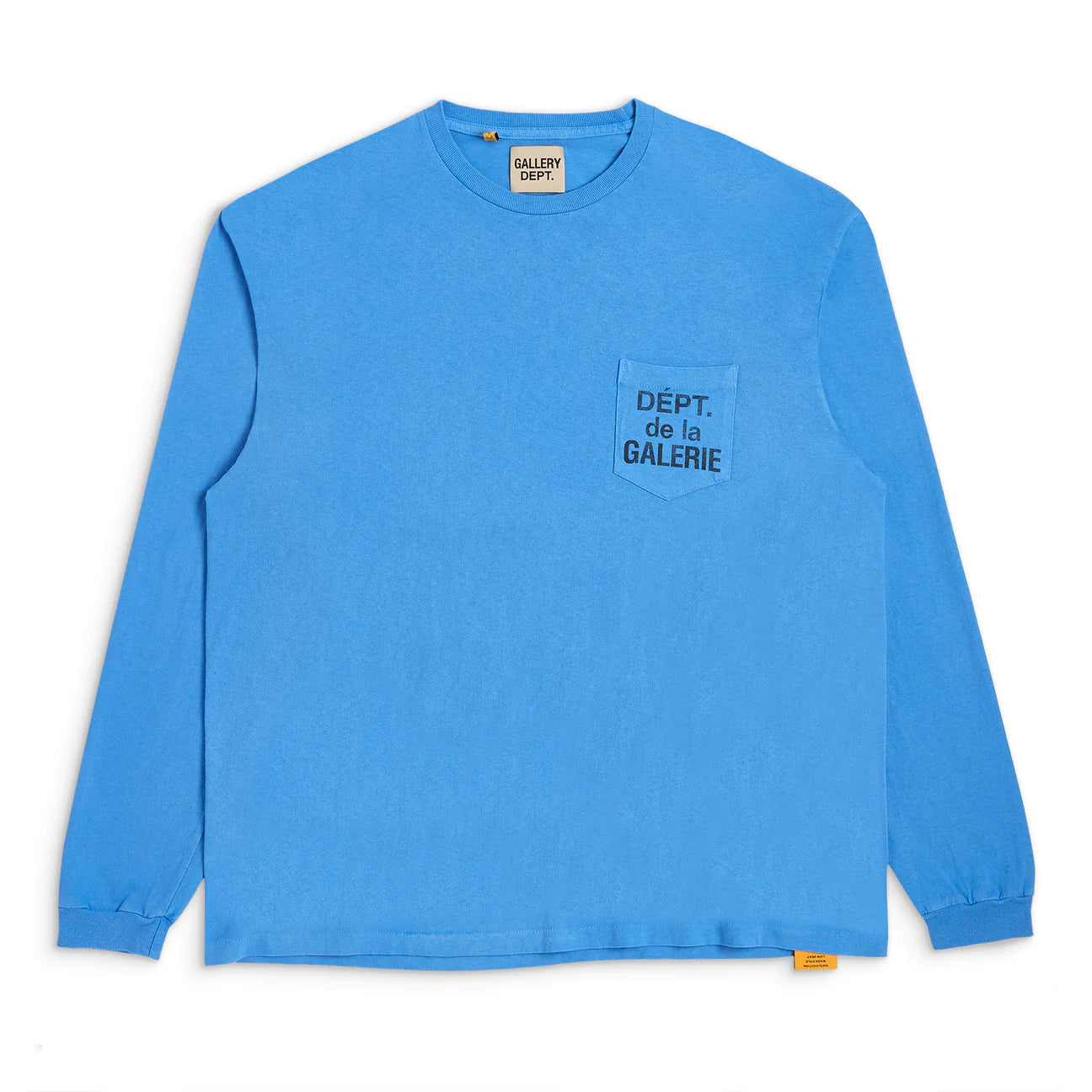 Gallery Dept. De La Galerie L/S Pocket T-Shirt Blue