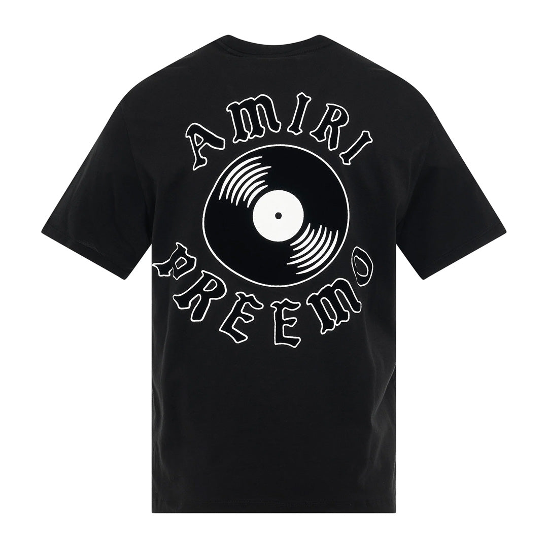 AMIRI Preemo Record T-Shirt Black