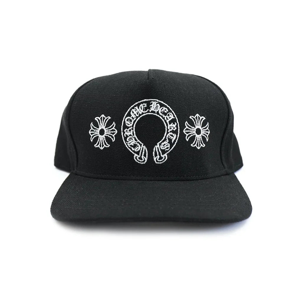 Chrome Hearts Horseshoe Denim Baseball Hat