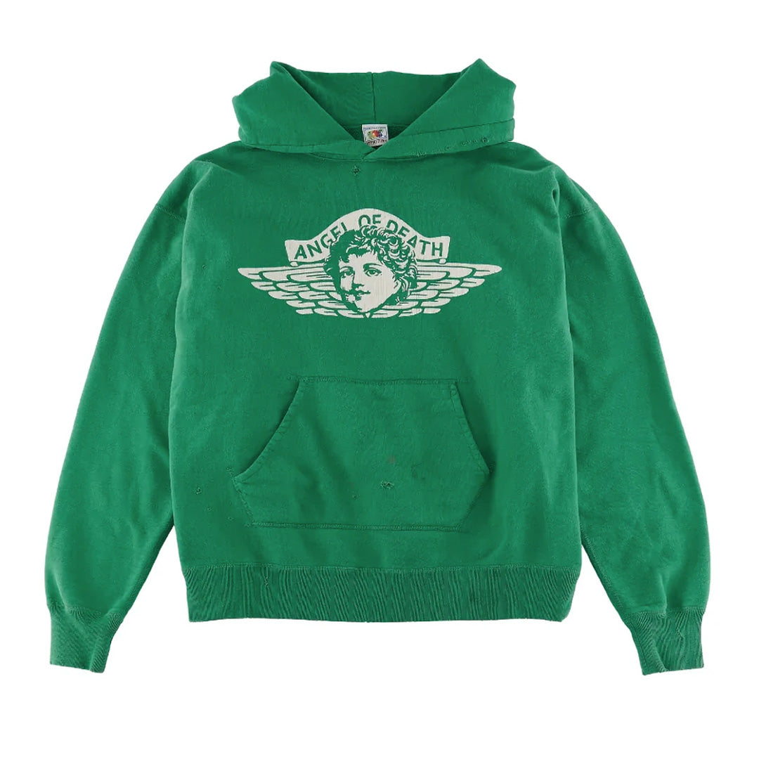 Saint Michael Angel Hoodie Green