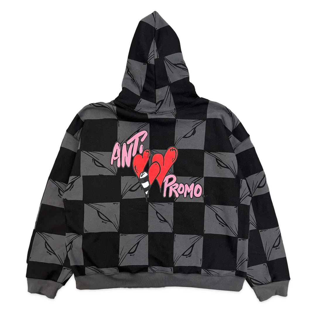 Matty Boy 99 Eyes Anti Promo Hoodie "Black/Grey"