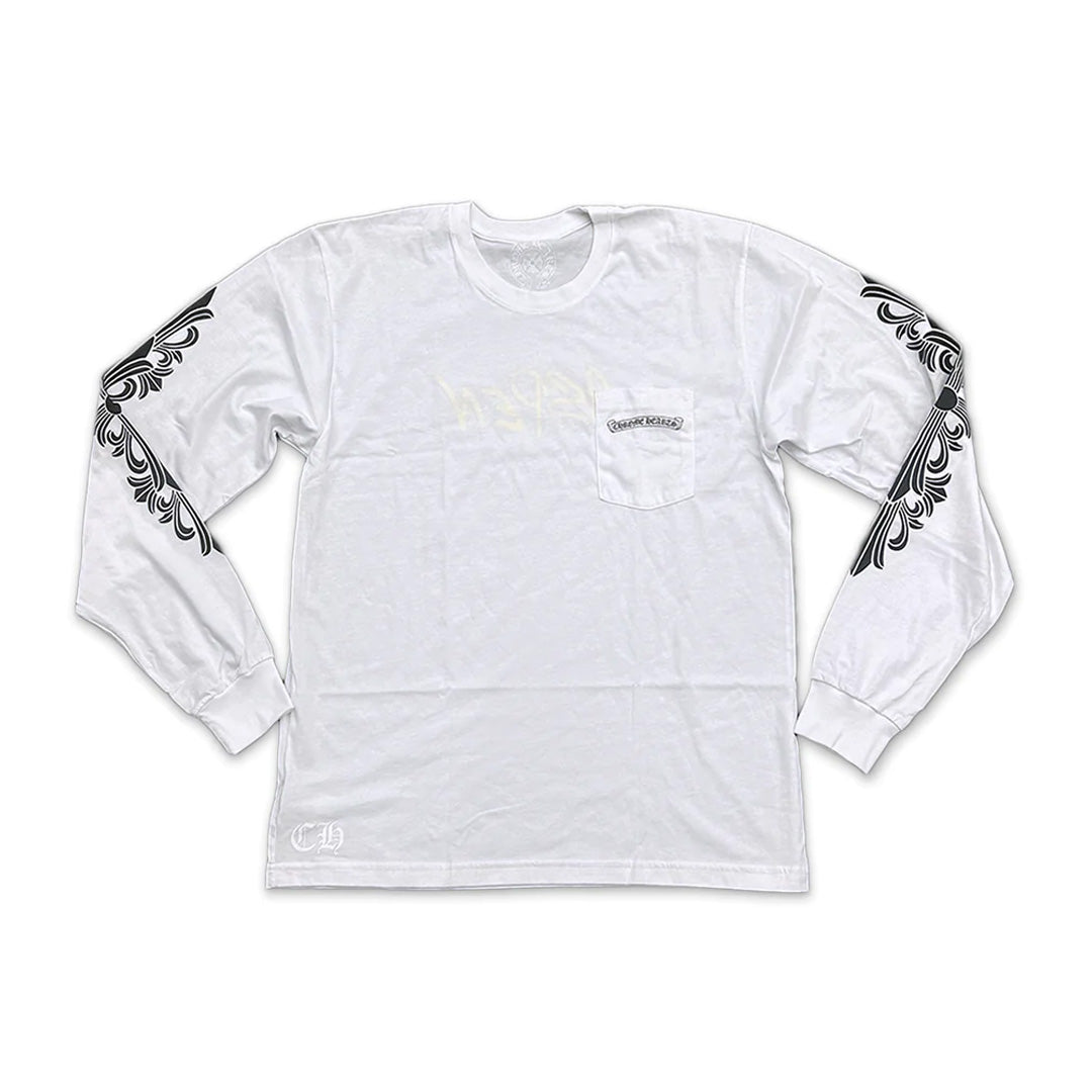 Chrome Hearts Aspen Matty Boy Exclusive Long Sleeve T-Shirt White