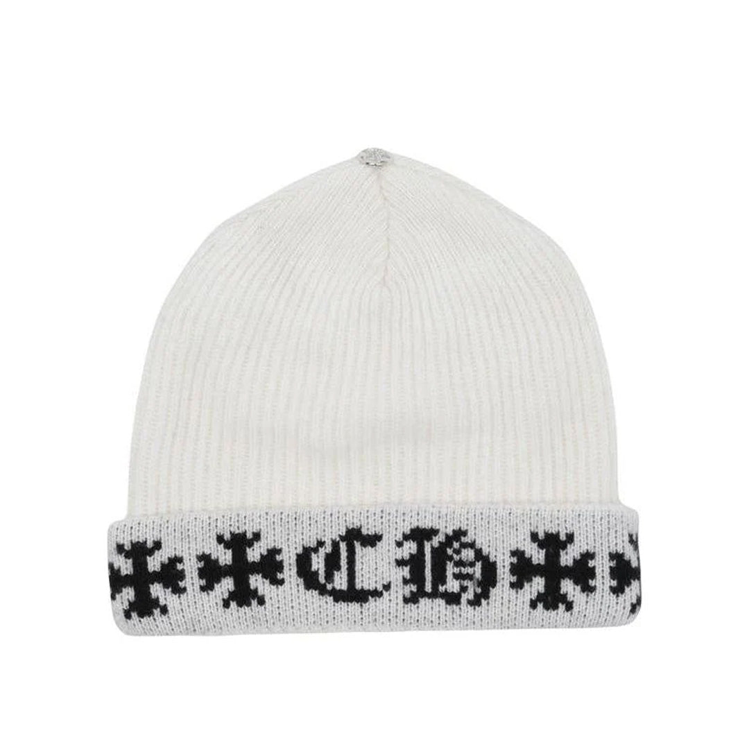 Chrome Hearts Big Daddy Aspen Exclusive Beanie White