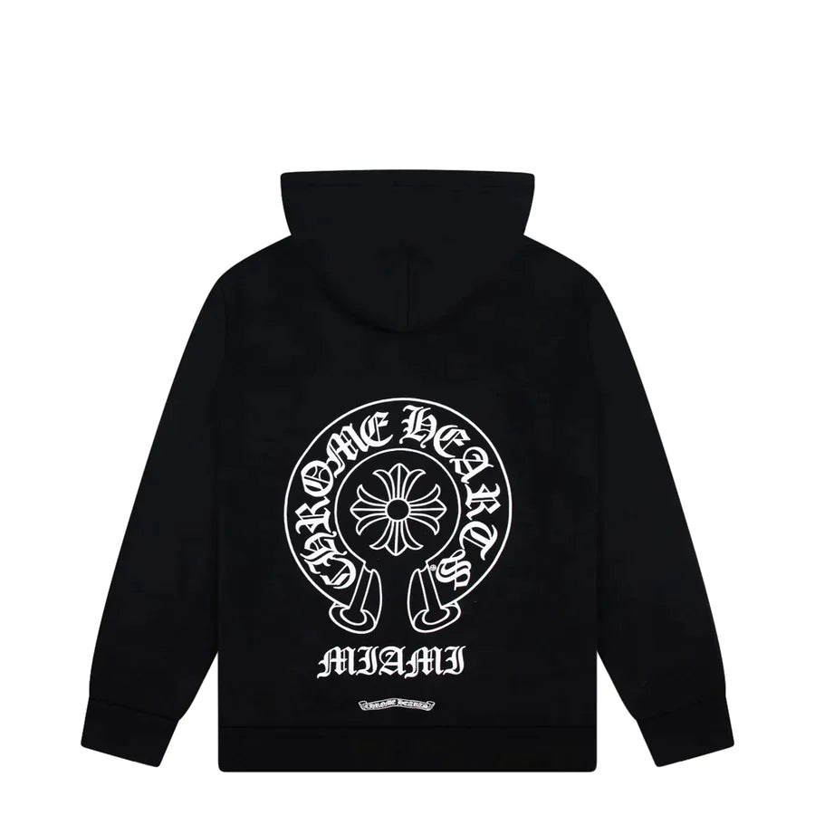 Chrome Hearts Miami Exclusive Horseshoe Zip Up Hoodie