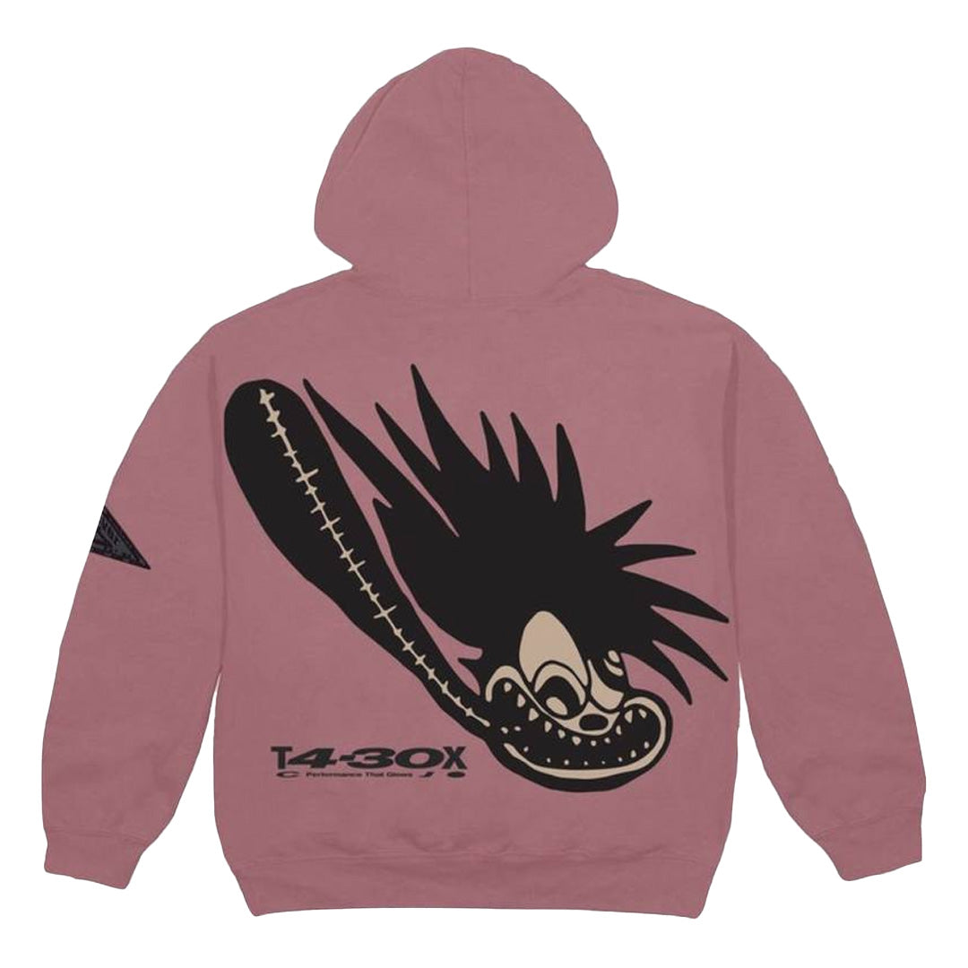 Travis Scott Cactus Jack Cross System Hoodie Washed Purple