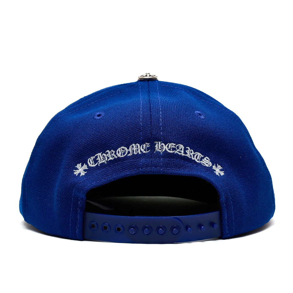 Chrome Hearts Embroidered CH Logo Baseball Hat Royal Blue