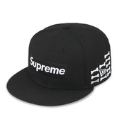 Supreme Bones Box Logo New Era 59Fifty Fitted Cap Black