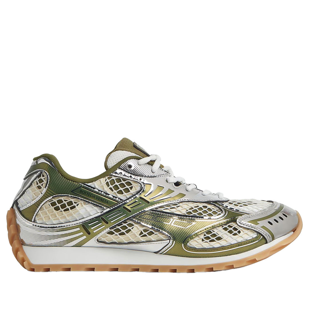 Bottega Veneta Orbit Mud White