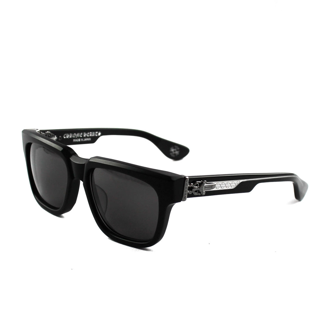 Chrome Hearts "Box Officer" Black/Silver Glasses
