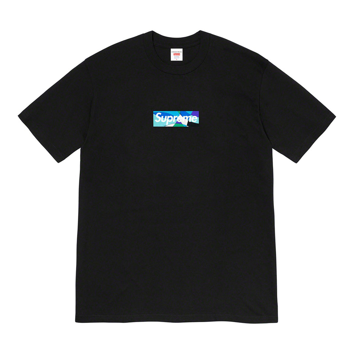 Supreme Emilio Pucci Box Logo Tee Black/Blue