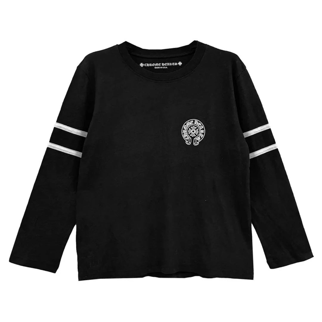 Chrome Hearts 33 Horseshoe Logo Long Sleeve T-Shirt (Womens)