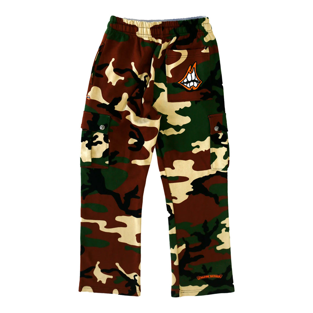 Chrome Hearts Matty Boy Caution Sweatpants Camo