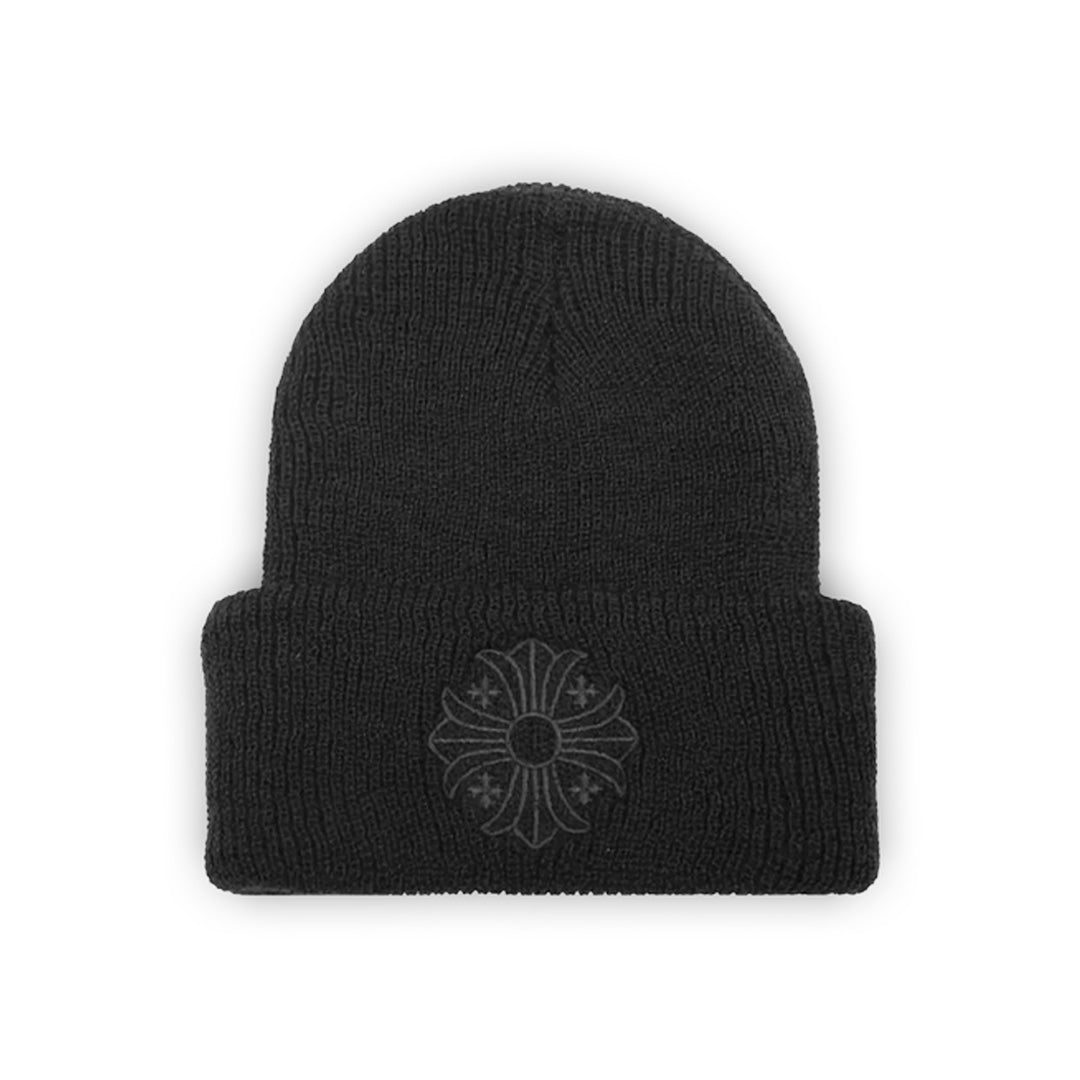 Chrome Hearts Plus Cross Beanie Black
