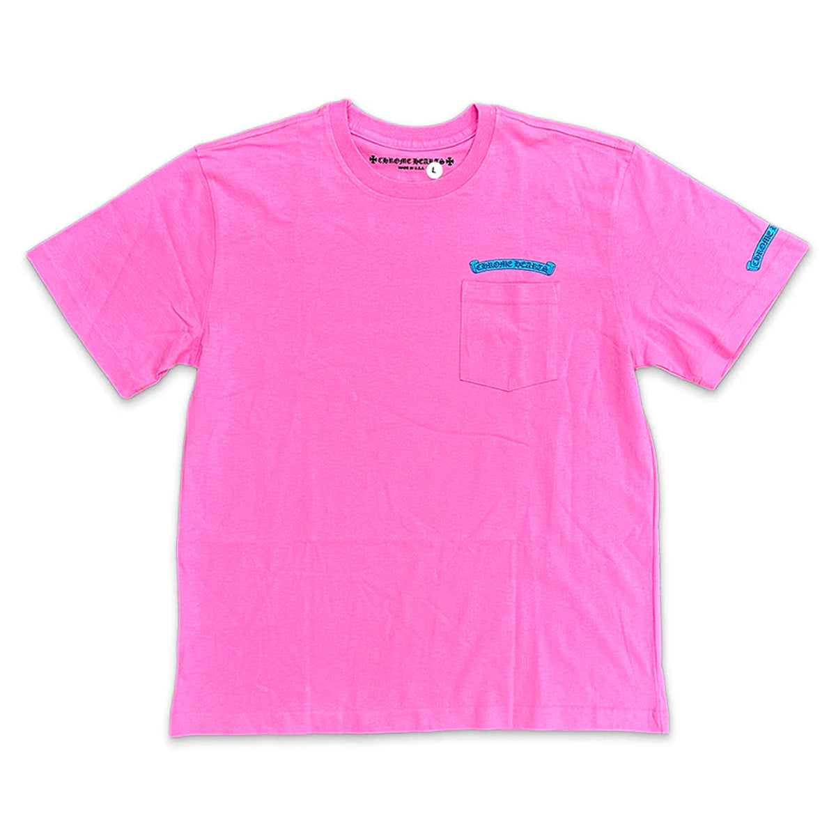 Chrome Hearts Scroll Tee Pink