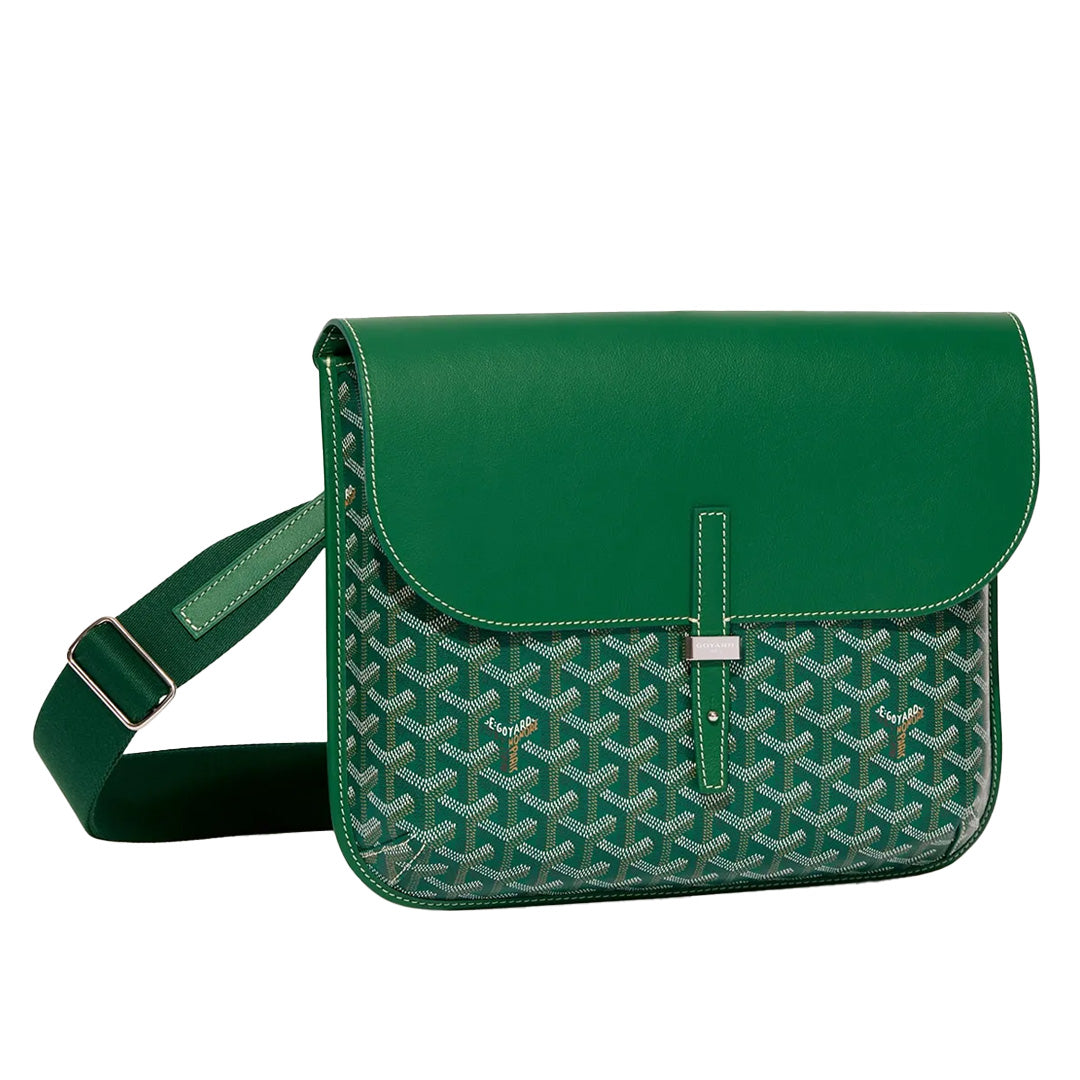 Goyard Coursier Messenger Bag Green