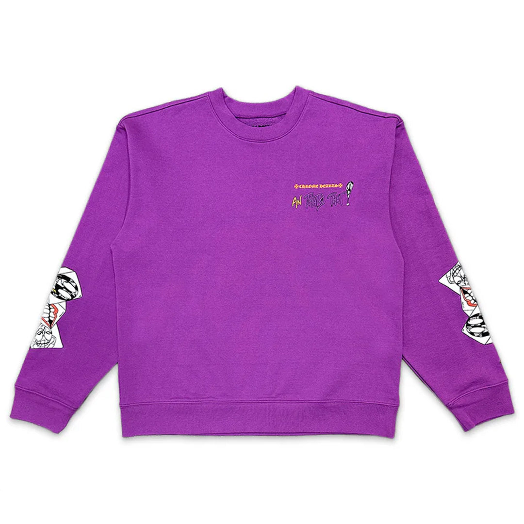 CHROME HEARTS / MATTY BOY I WANT MORE NOT LESS/長袖Tシャツ/XL/コットン Chrome Hearts Matty Boy I Want More Not Less Crewneck | Kenshi