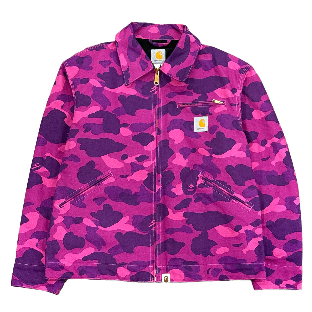 Bape x Carhartt Detroit Jacket Purple Camo (2006) | Kenshi