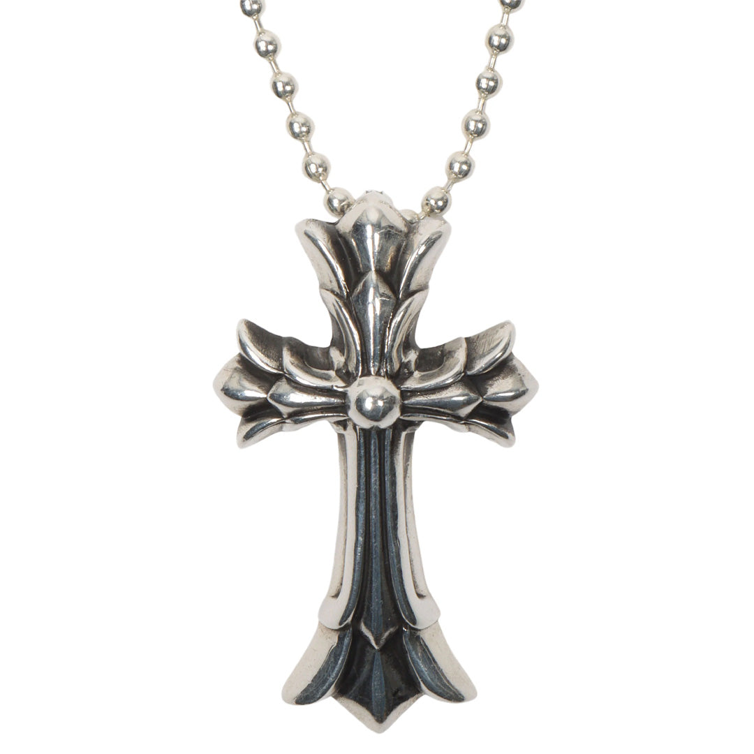 Chrome Hearts Double Cross Pendant (With Chain)