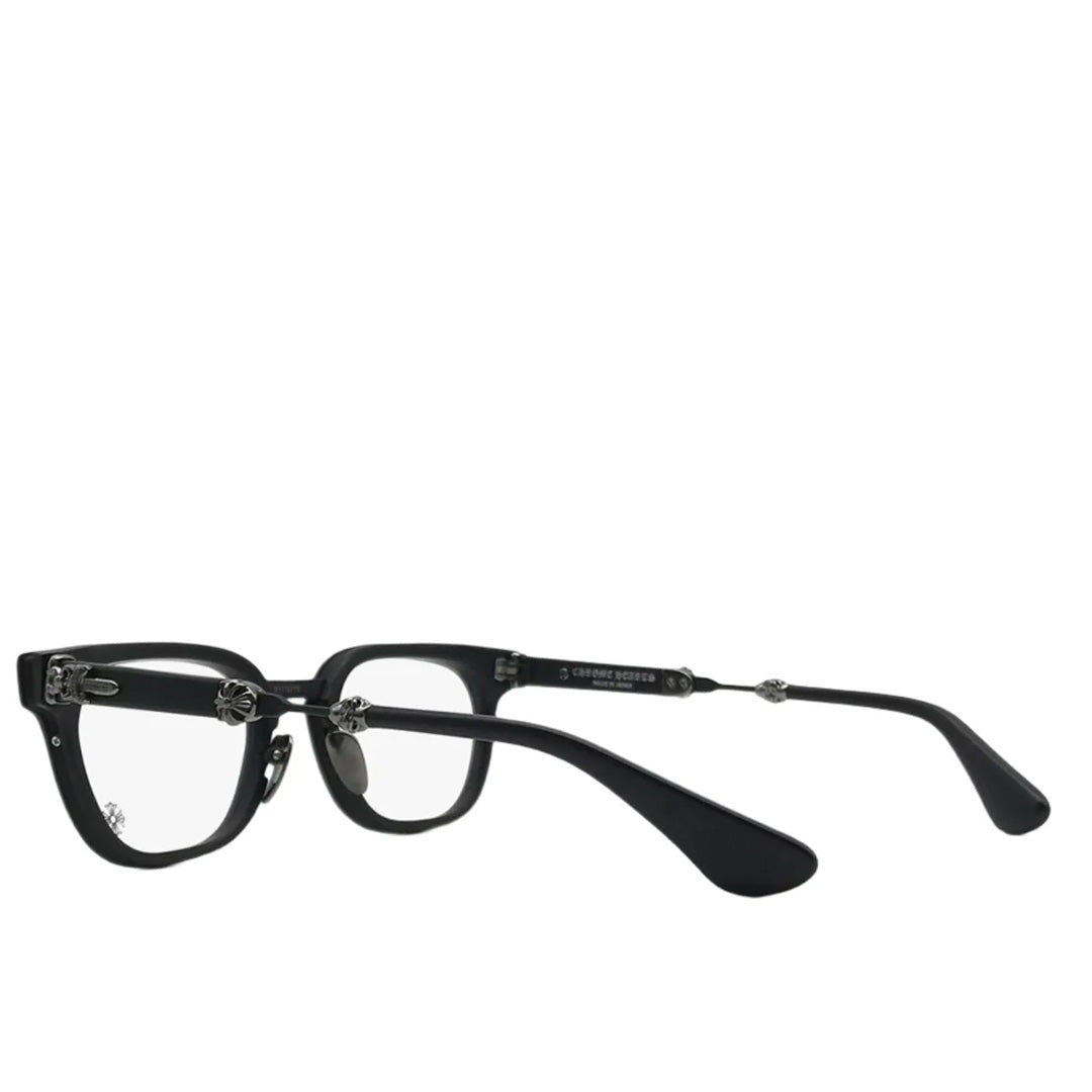 Chrome Hearts "Duck Butter" Matte Black/Silver Glasses