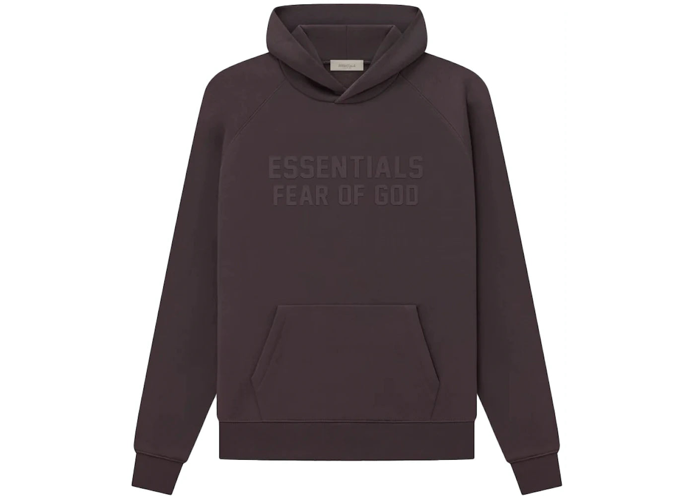 Fear Of God Essentials Hoodie Plum