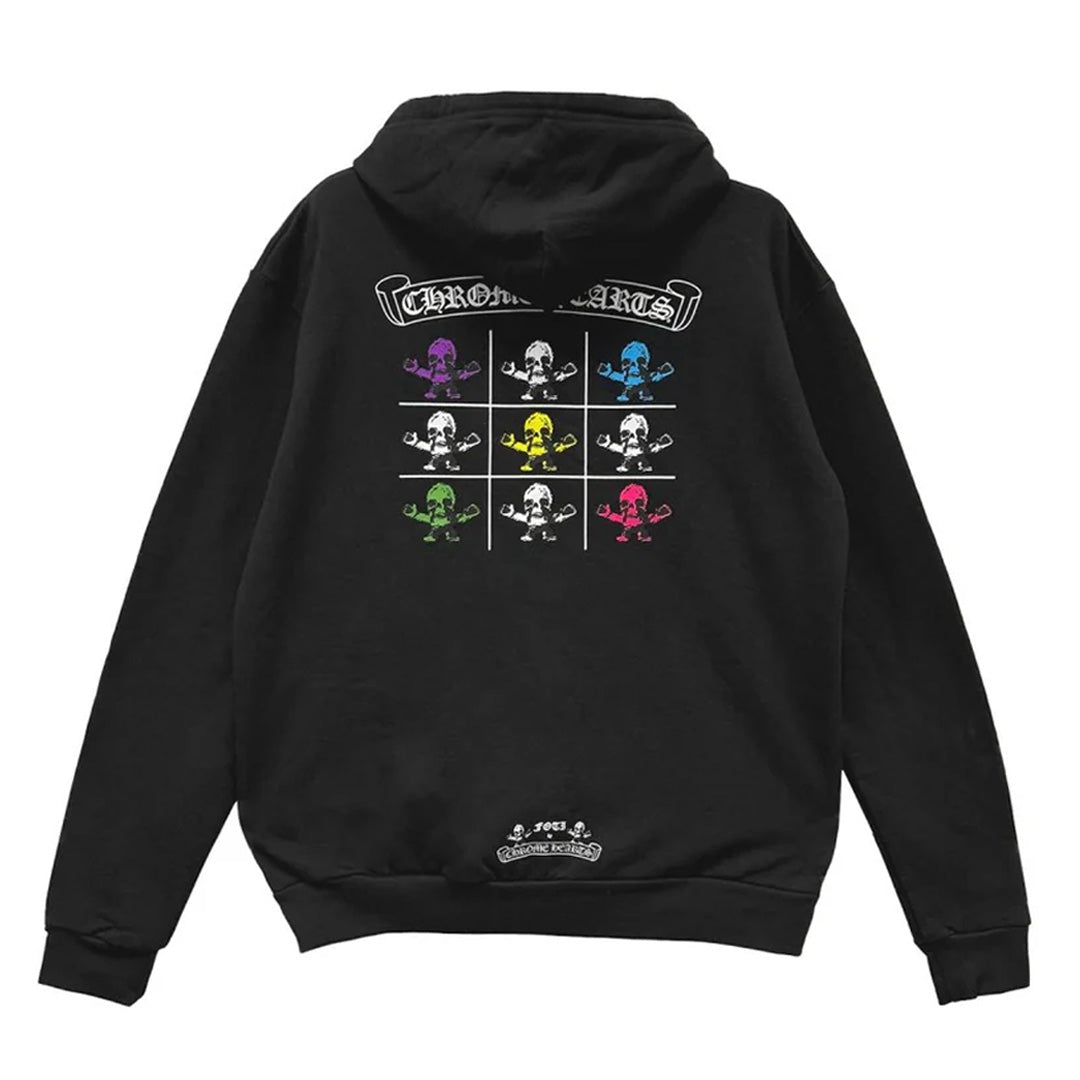 Chrome Hearts Foti Logo Zip Up Hoodie
