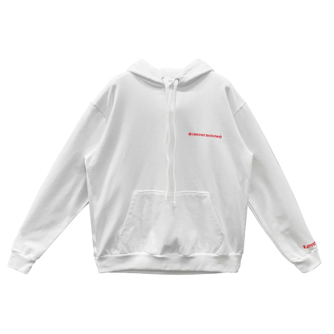 Chrome Hearts Laurie Lynn Stark 'Love You' Photo Hoodie Red