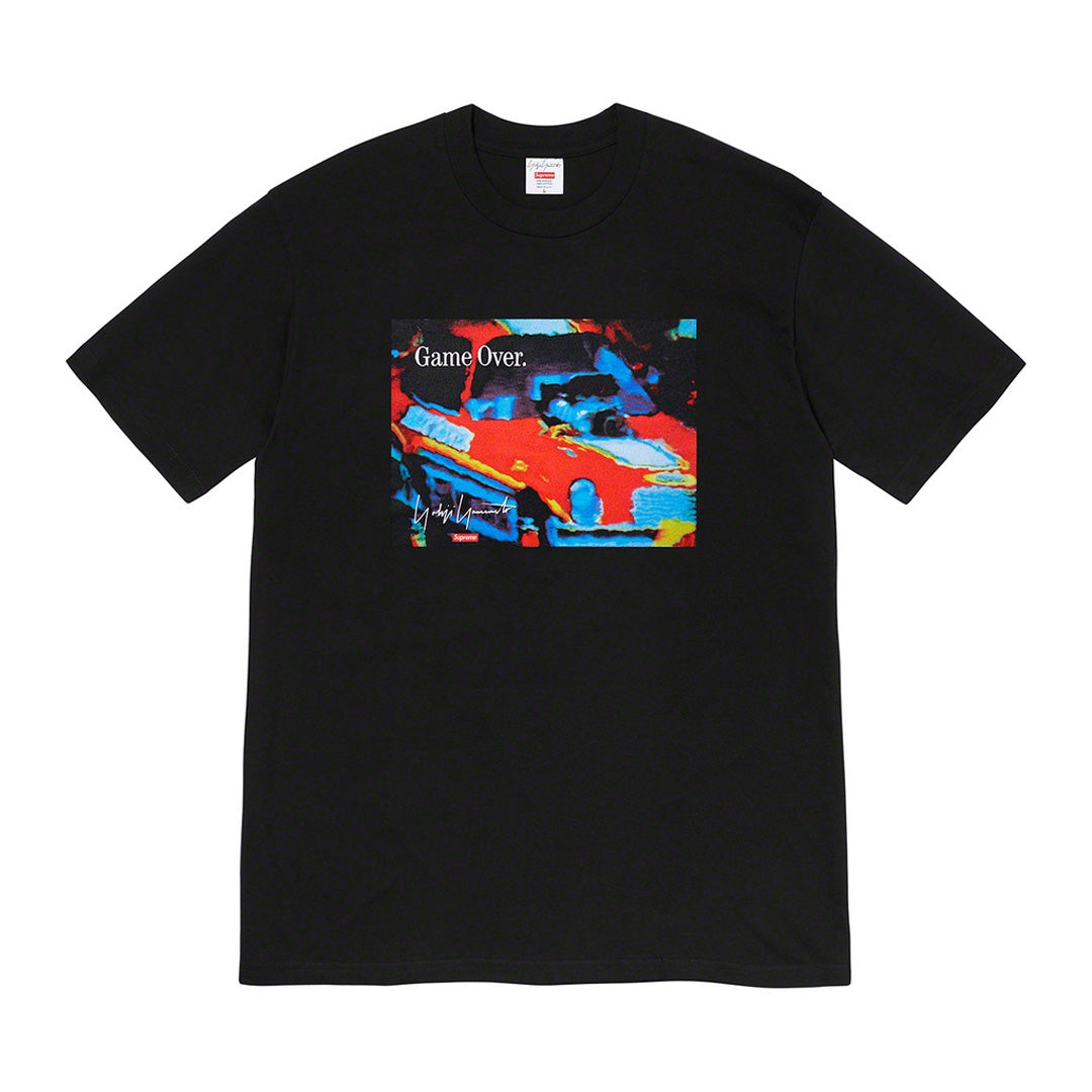 Supreme Yohji Yamamoto Game Over Tee Black