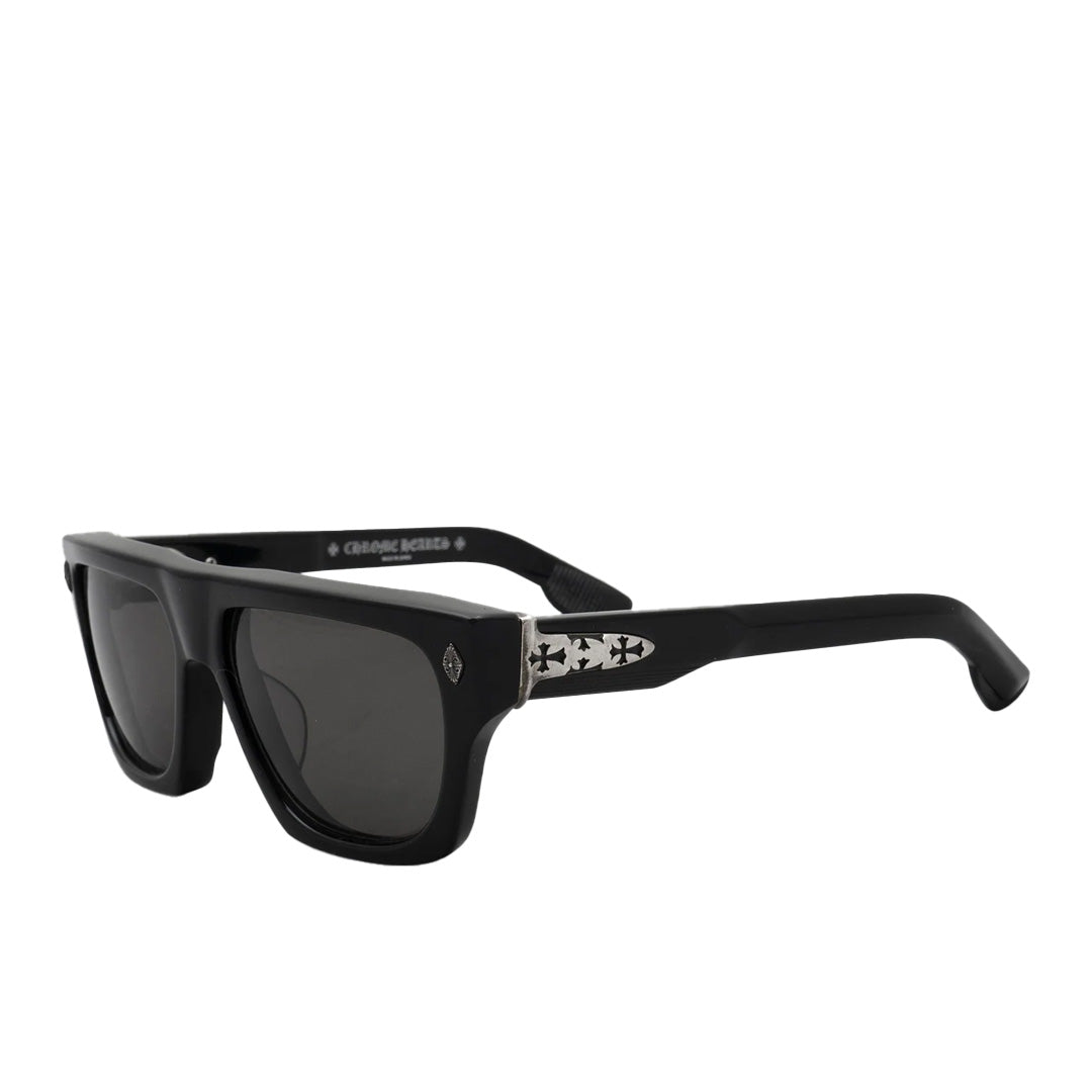 Chrome Hearts "Charismadick" Black/Silver Glasses