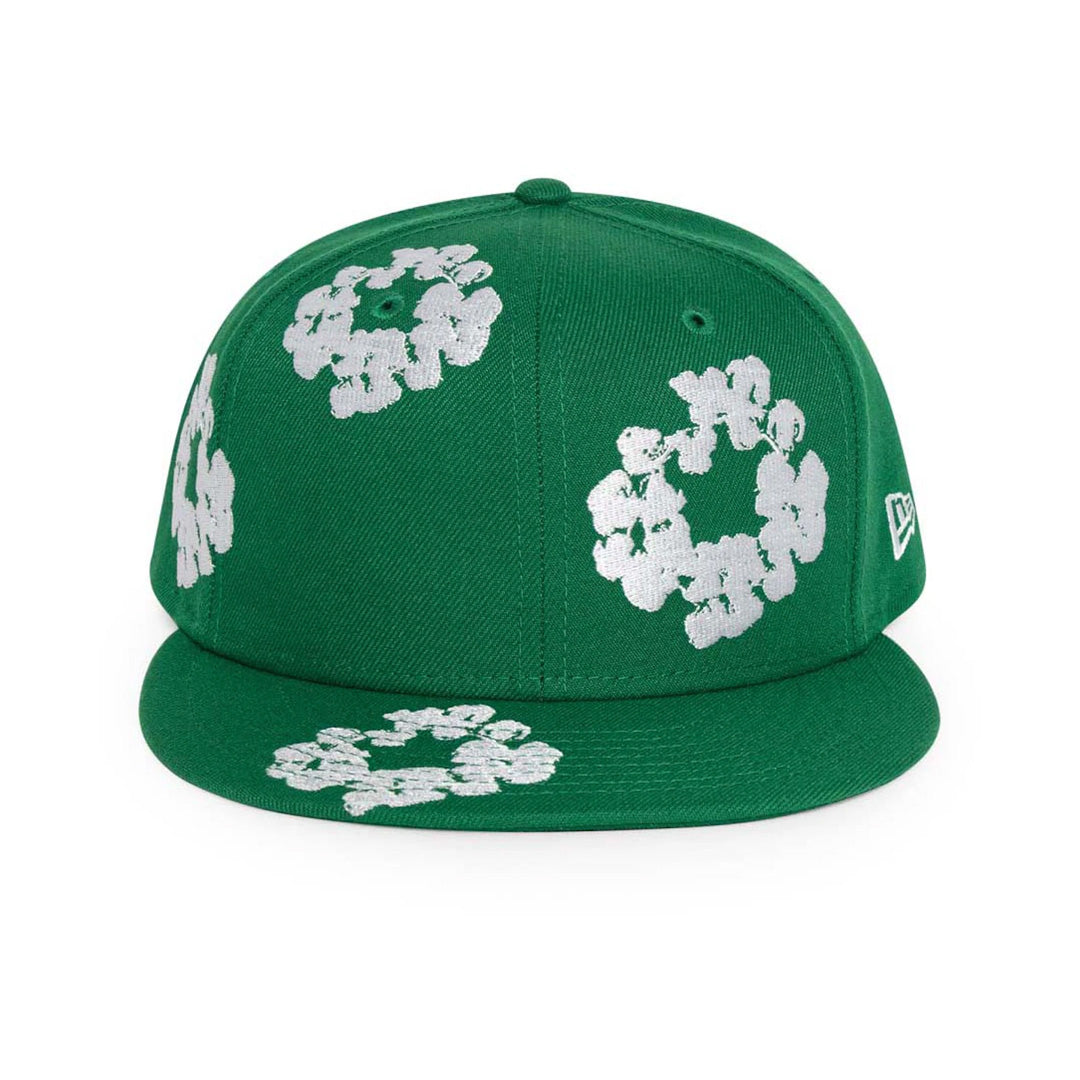 Denim Tears New Era Cotton Wreath 59/50 Cap Green