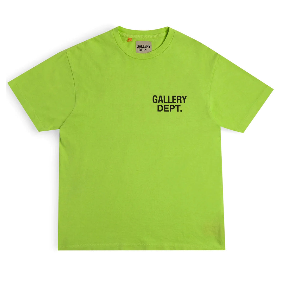 Gallery Dept. Souvenir T-Shirt Lime Green