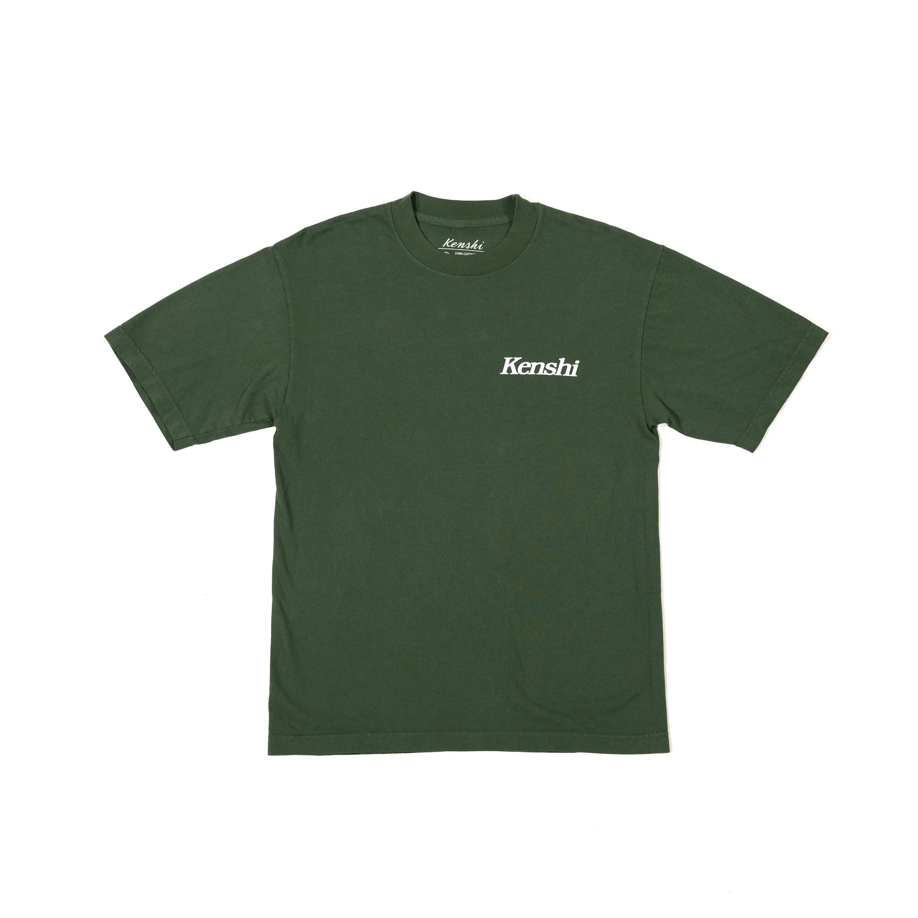 Kenshi Tiger Logo T-Shirt Forest Green