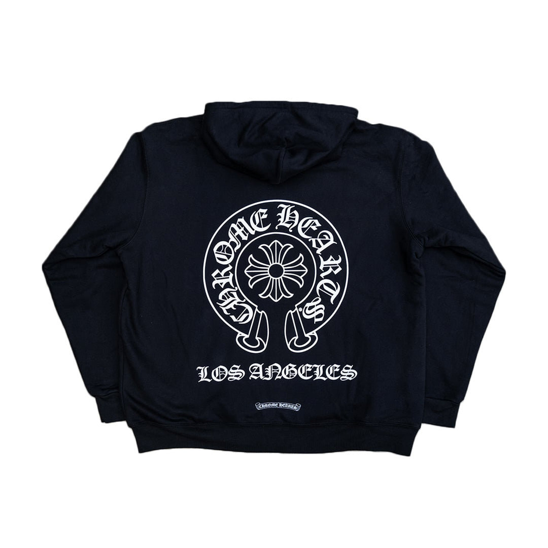 Chrome Hearts Los Angeles Horseshoe Exclusive Zip Up Hoodie