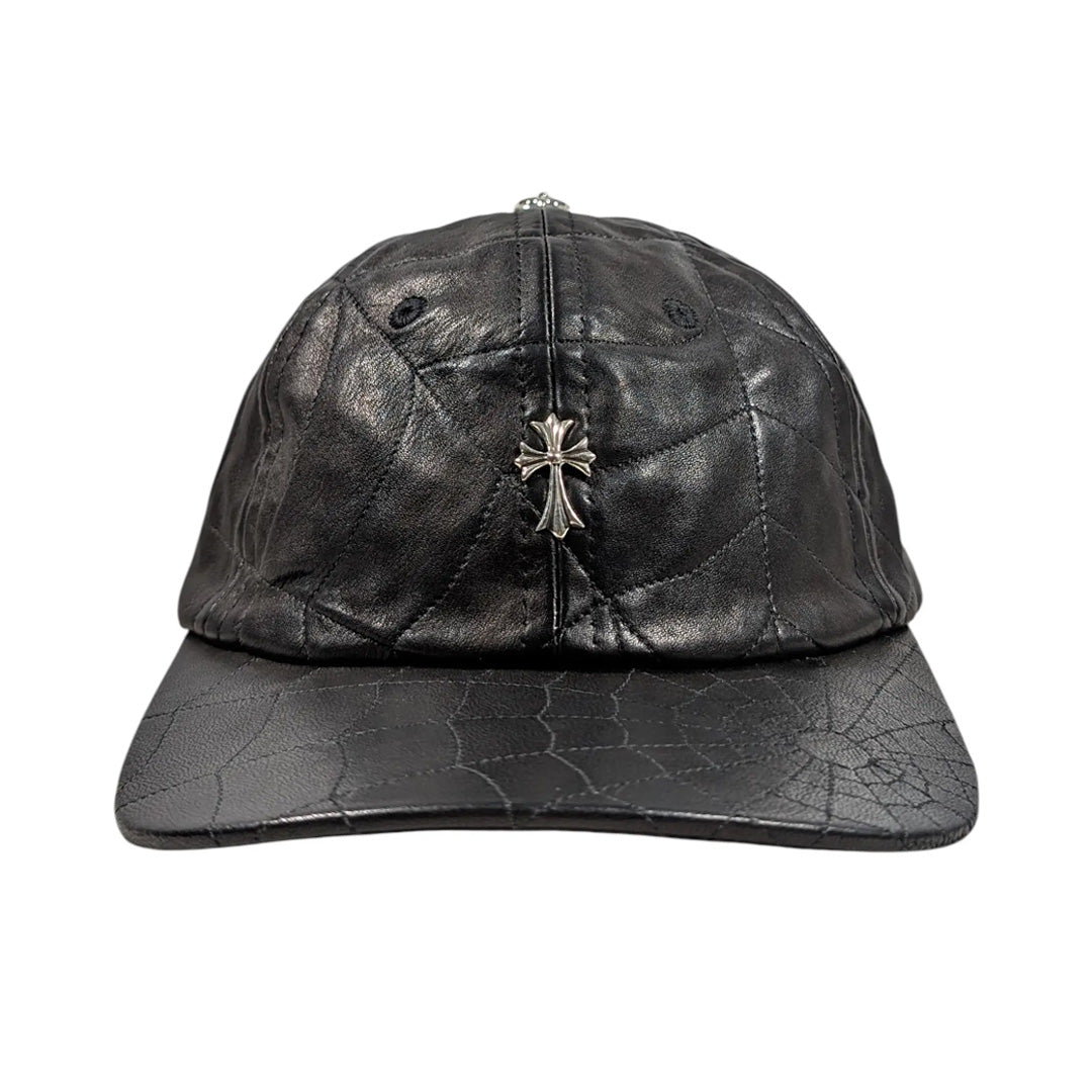 Chrome Hearts Spider Cross Leather Gunslinger Hat