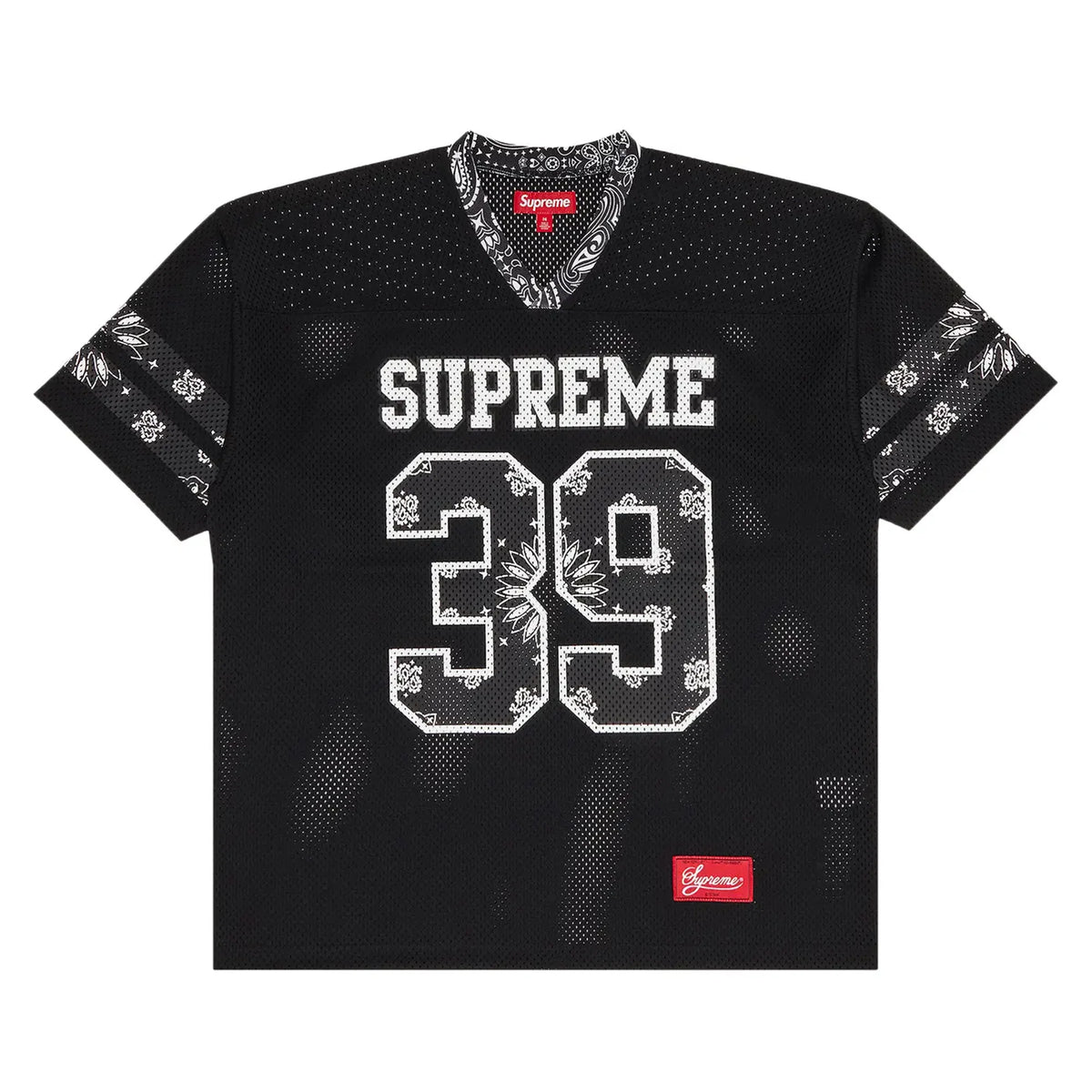 Supreme Bandana Football Jersey Black
