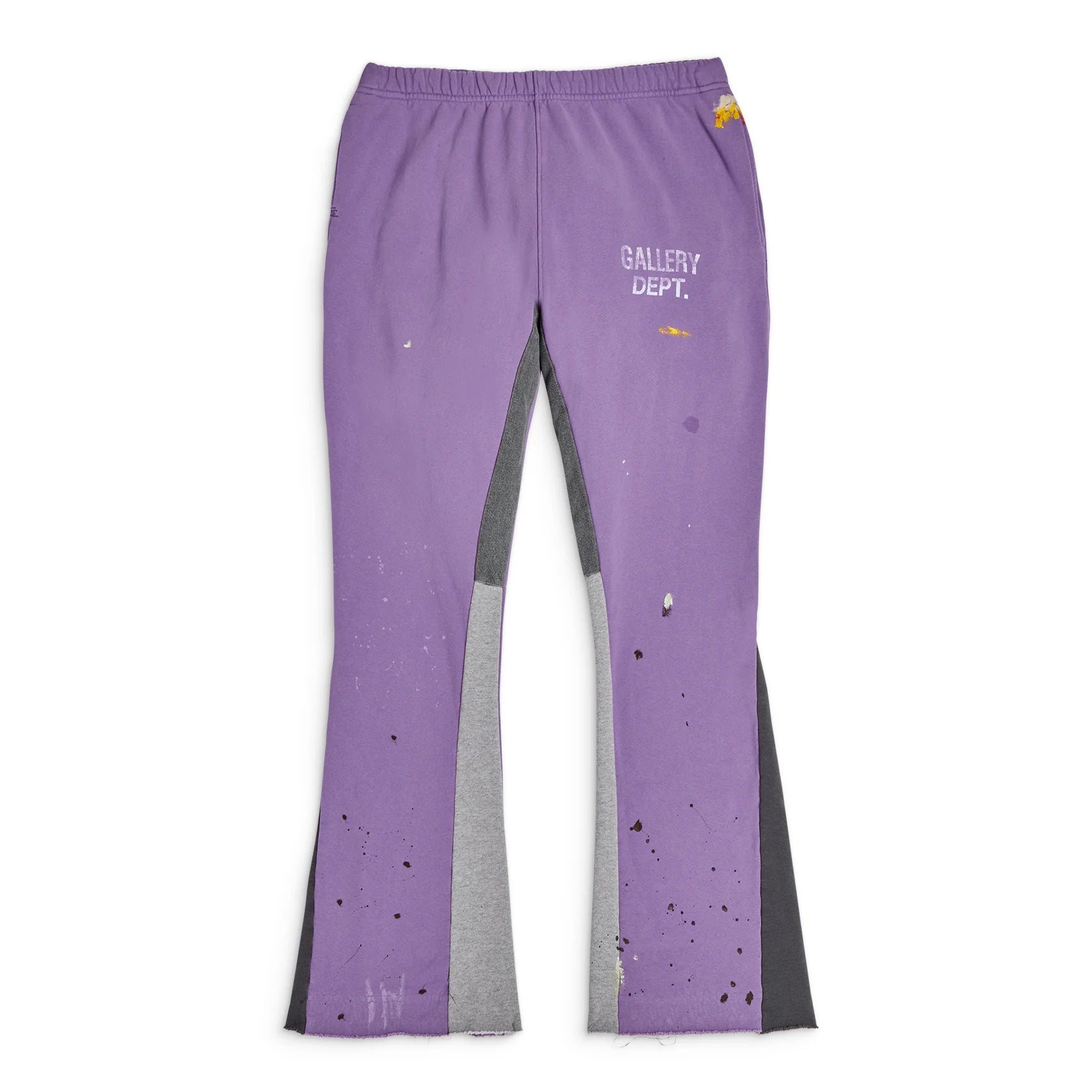 Gallery Dept. Painted Flare Sweat Pants Purple | Kenshi