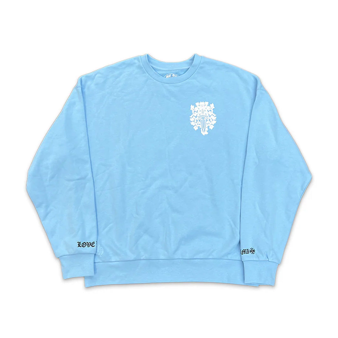 Chrome Hearts Miami Art Basel Exclusive Blue Dagger Crewneck