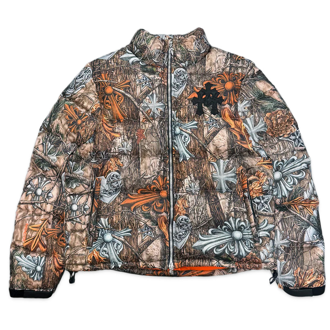 Chrome Hearts x NOCTA Patch Puffer Jacket Camo