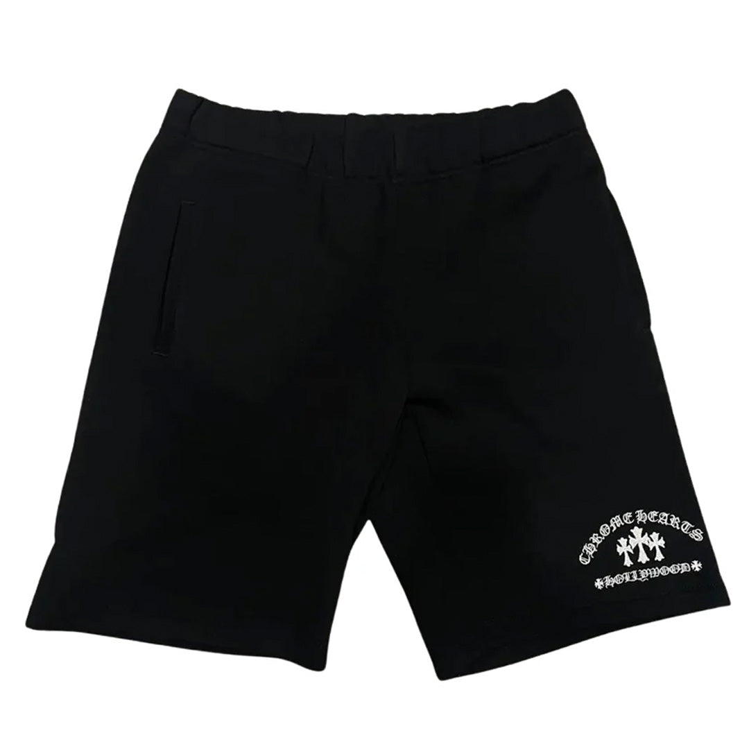 Chrome Hearts Triple Cross Embroidered Shorts