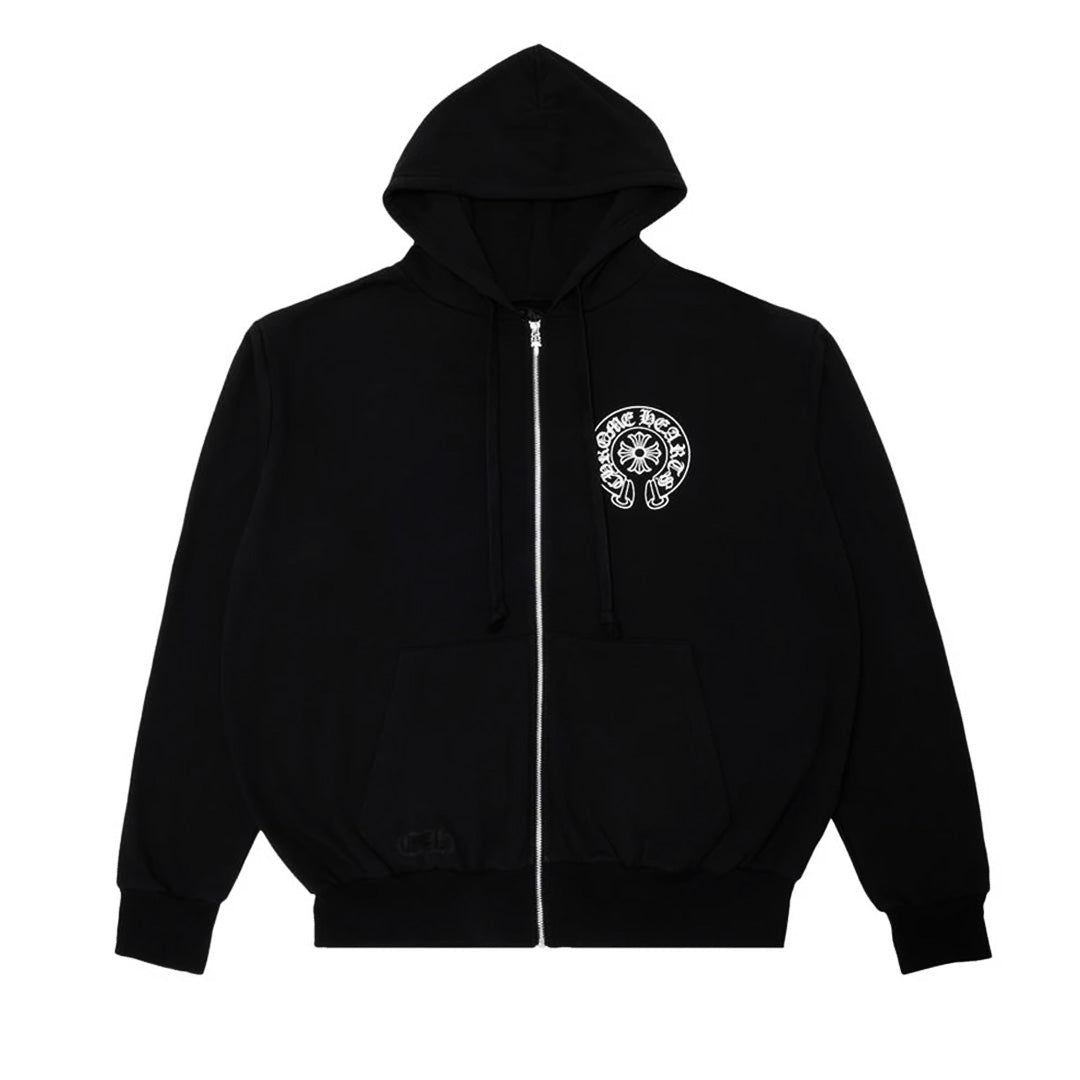 Chrome Hearts New York Horseshoe Exclusive Zip Up Hoodie