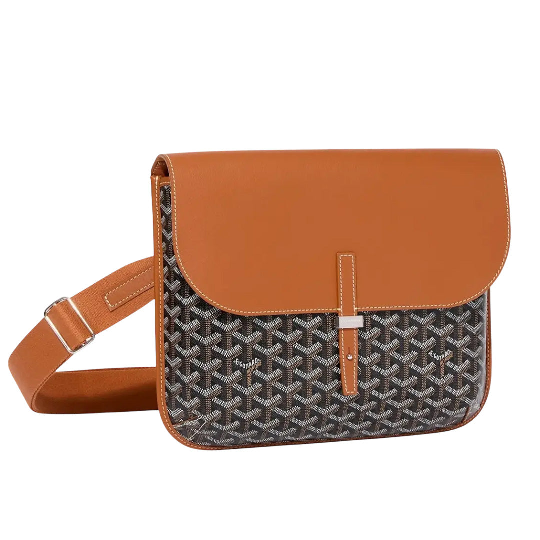 Goyard Coursier Messenger Bag Natural