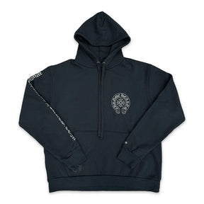 Chrome Hearts Online Exclusive Hoodie Black Glitter