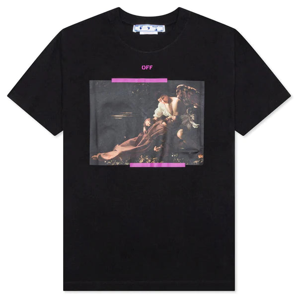 Off-White Caravaggio T-Shirt Black/Purple