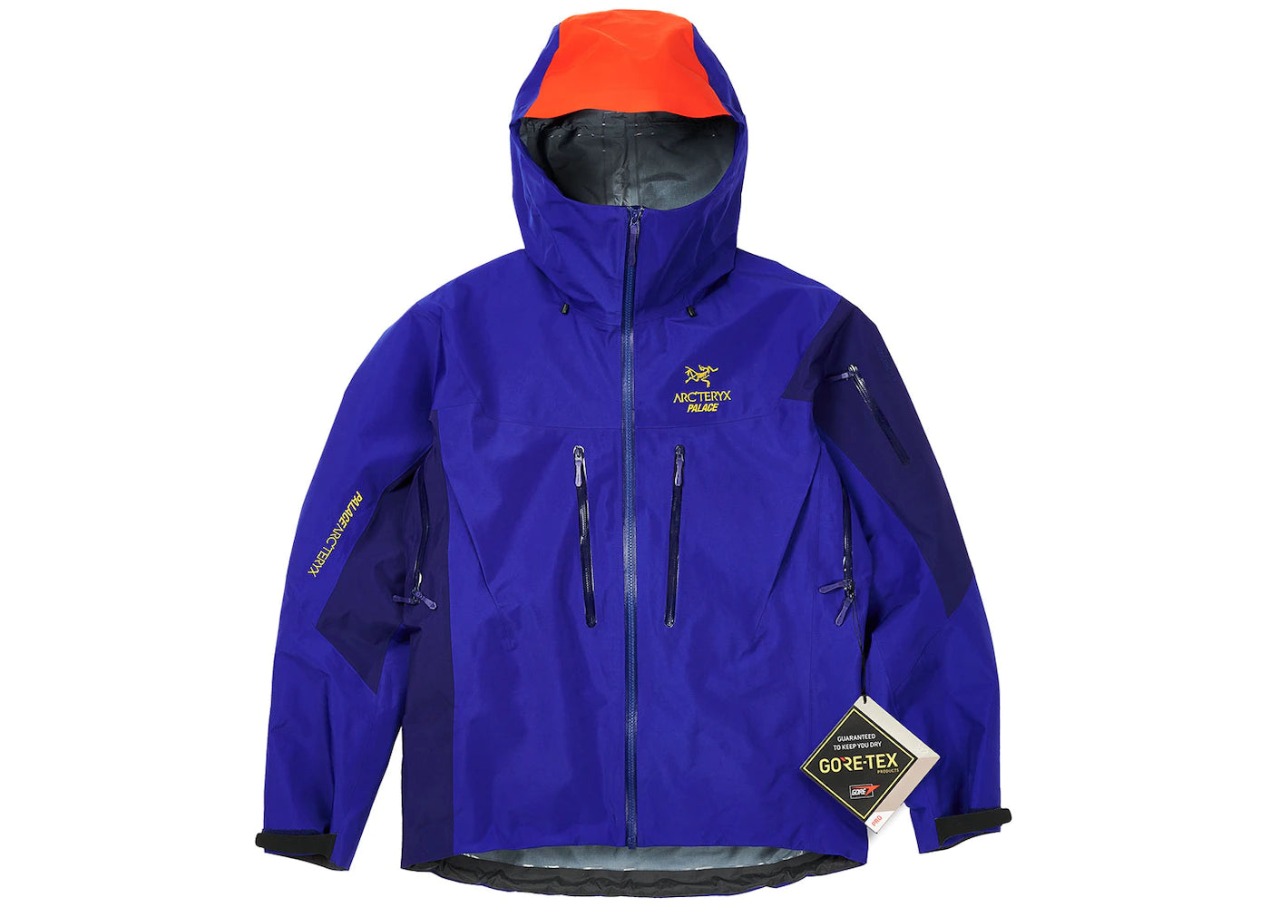 Palace x Arcteryx Alpha SV Jacket Blue (Worn Once)