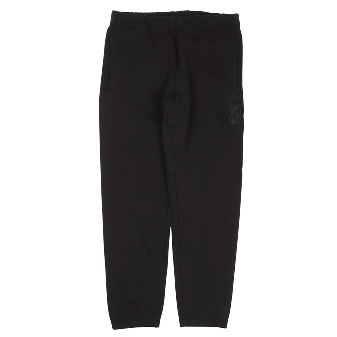 Chrome Hearts Paper Jam Triple Cross Sweatpants Black