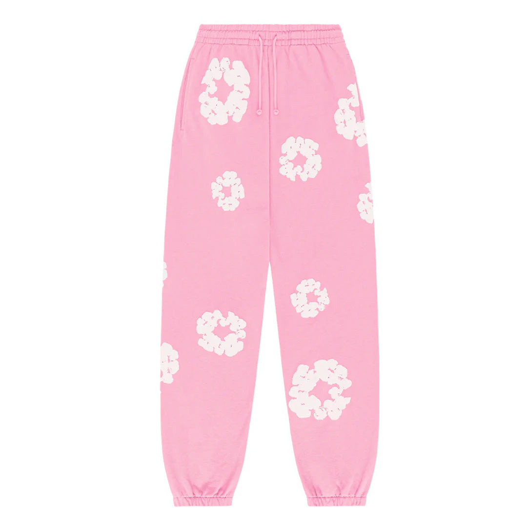 Denim Tears The Cotton Wreath Sweatpants Pink