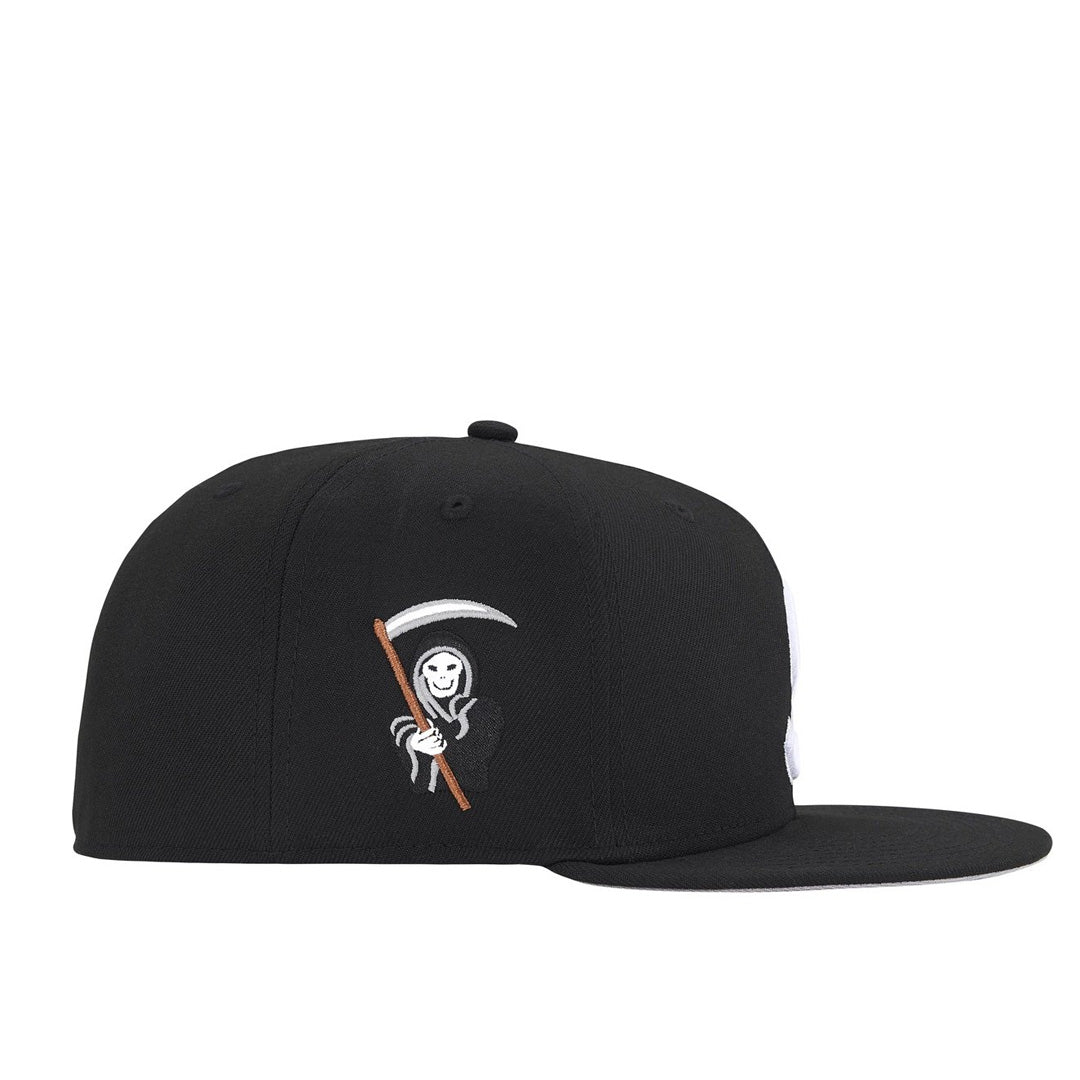 Supreme Reaper S Logo New Era 59Fifty Fitted Cap Black
