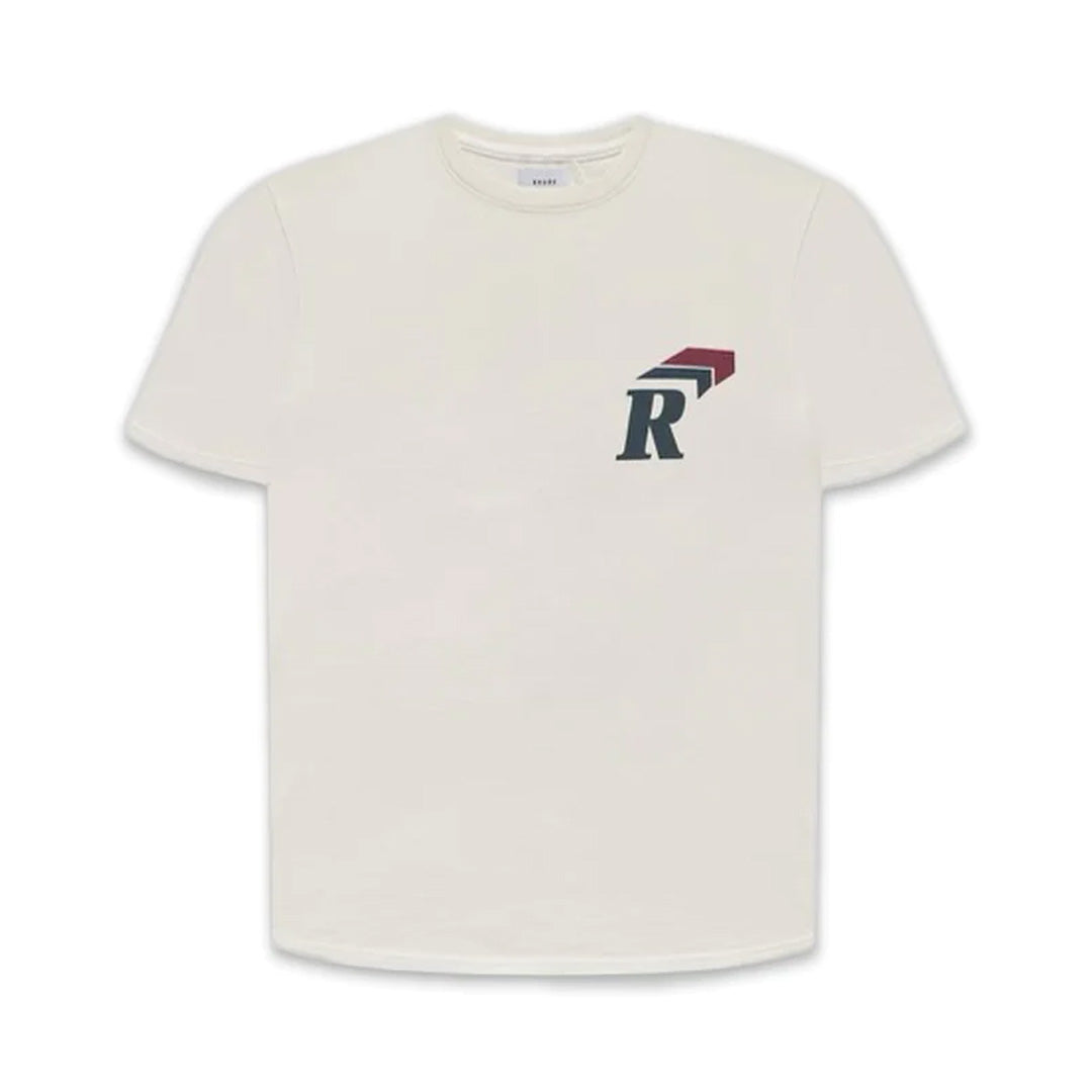 Rhude R Logo T-Shirt Vintage White