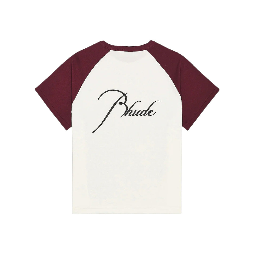 Rhude Bordeaux Signature Tee