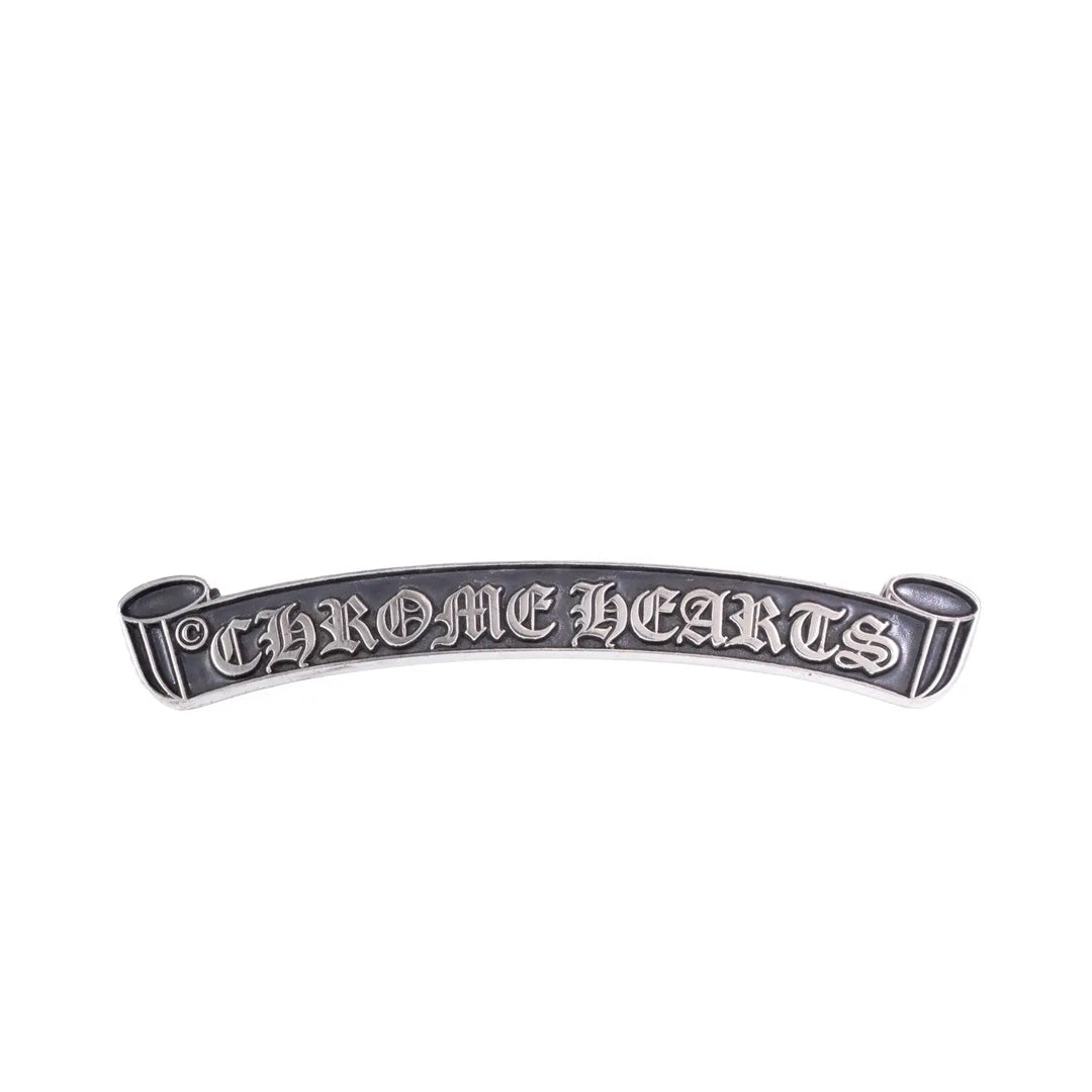 Chrome Hearts Scroll Display Plaque