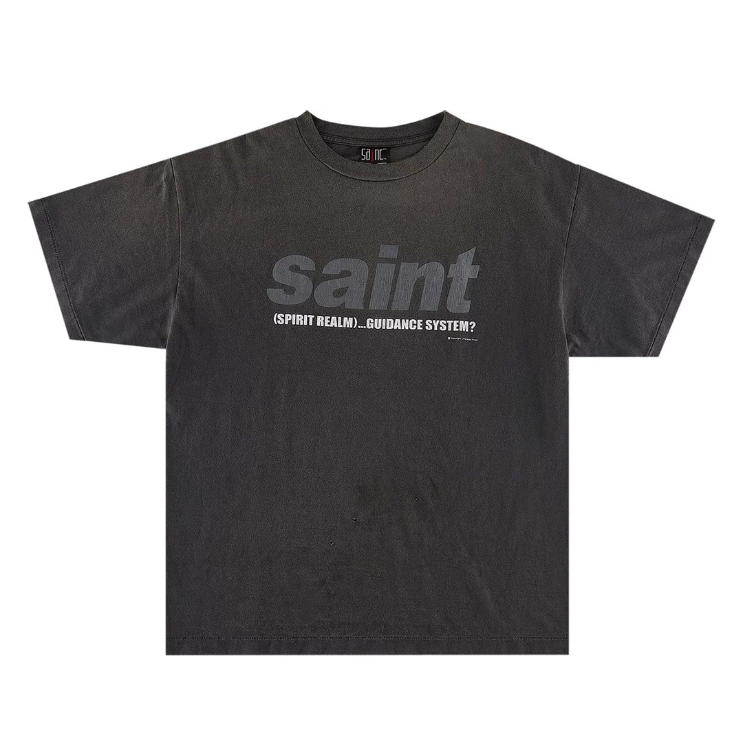 Saint Michael System T-Shirt Black